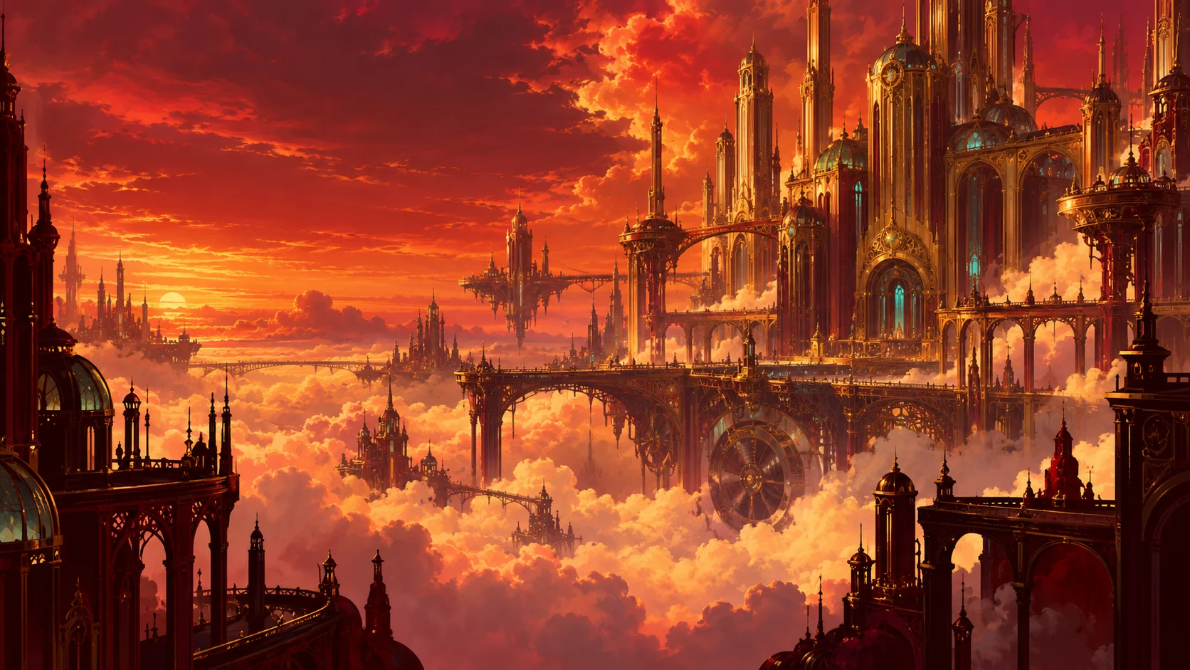 The towers of The Stratus
